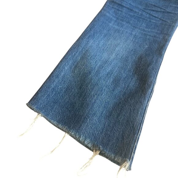 Madewell Rigid Demi-Boot Crop Jeans Medium Wash Denim 100% Cotton Size 26 Womens - Picture 9 of 12